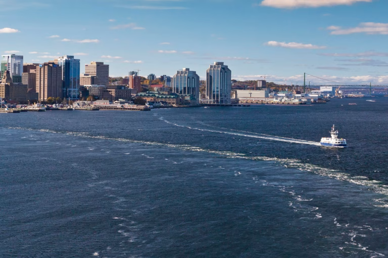 Halifax waterfront and harbour, Nova Scotia — host city of the 94th CEEC General Assembly, 1-3 October 2026